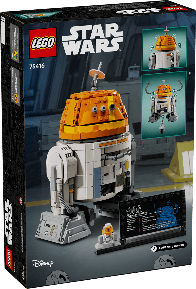 LEGO Star Wars - Chopper (C1-10P)™ Astromech Droid - 75416