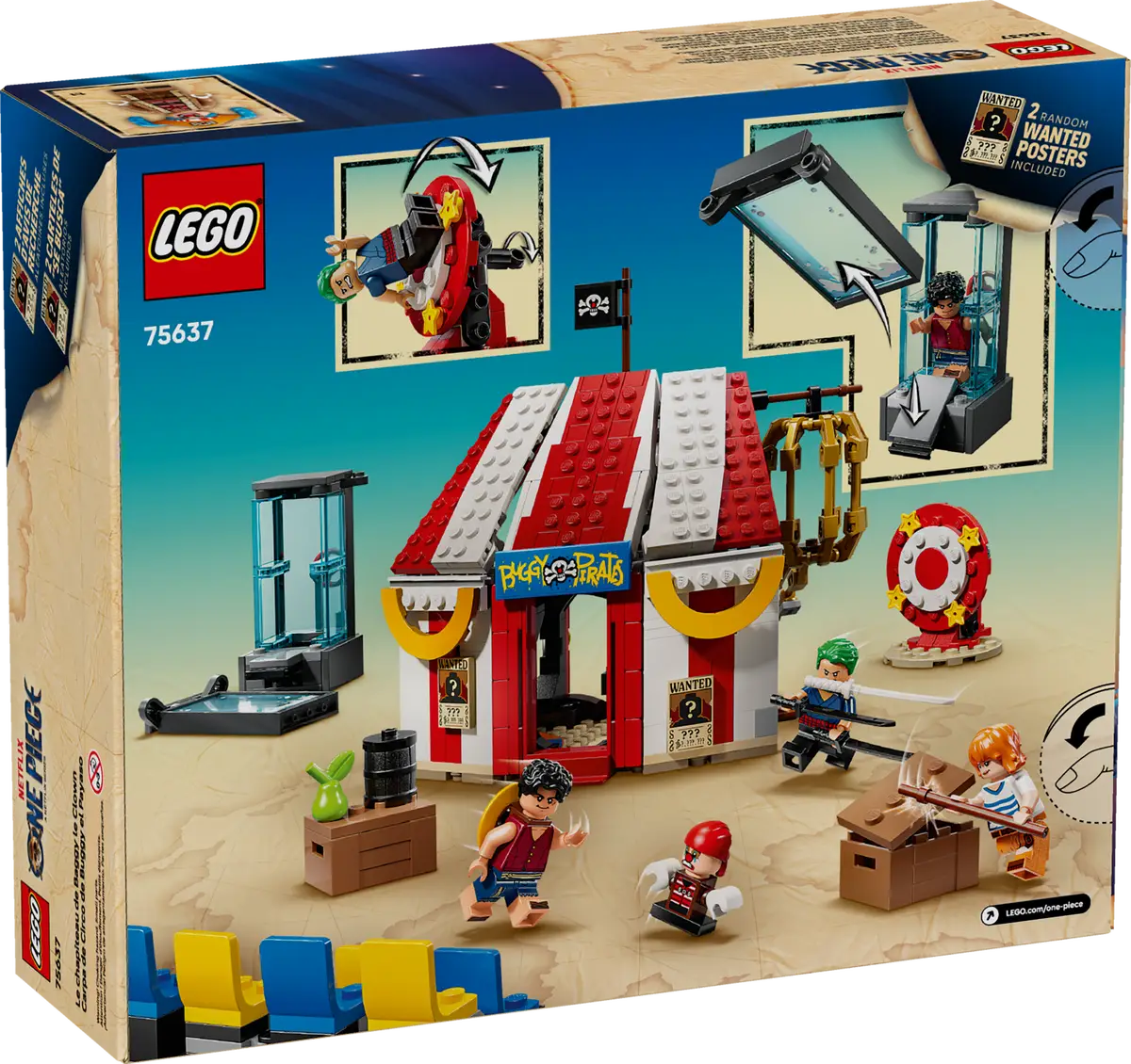 LEGO One Piece - Buggy the Clown's Circus Tent - 75637