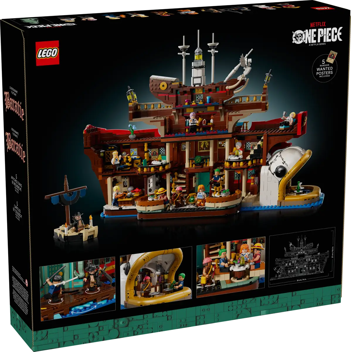 LEGO One Piece - The Baratie Floating Restaurant - 75640