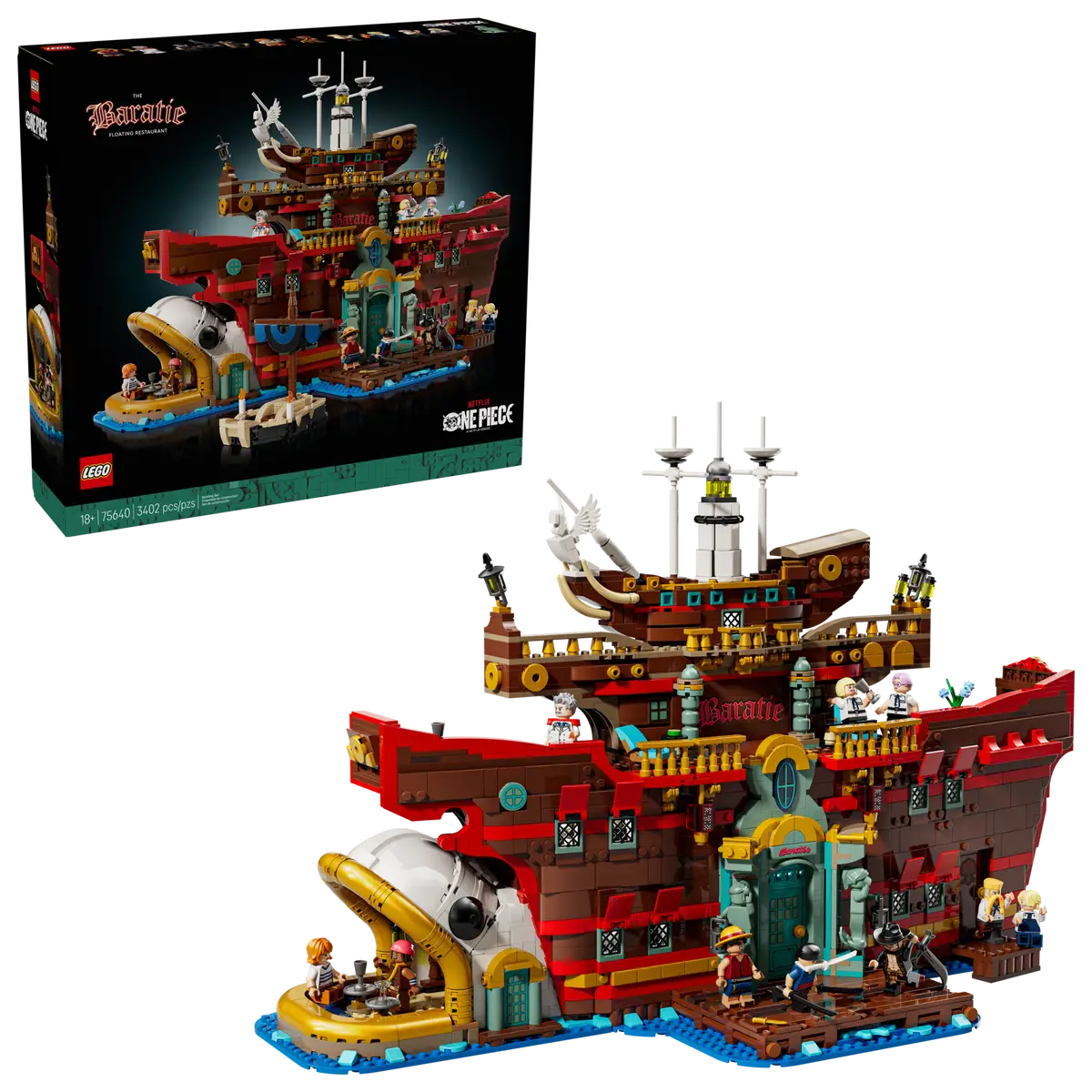 LEGO One Piece - The Baratie Floating Restaurant - 75640