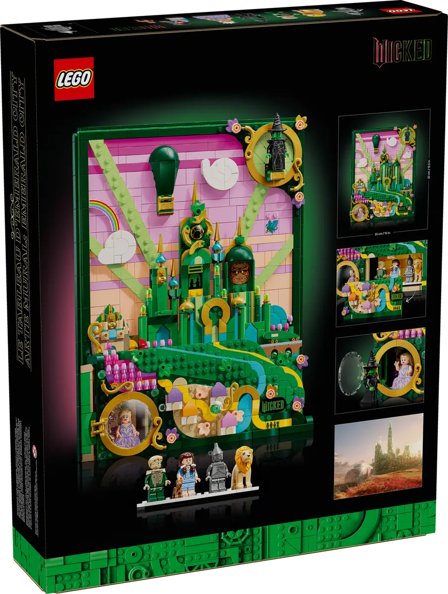 LEGO The Wicked - Emerald City Wall Art - 75685