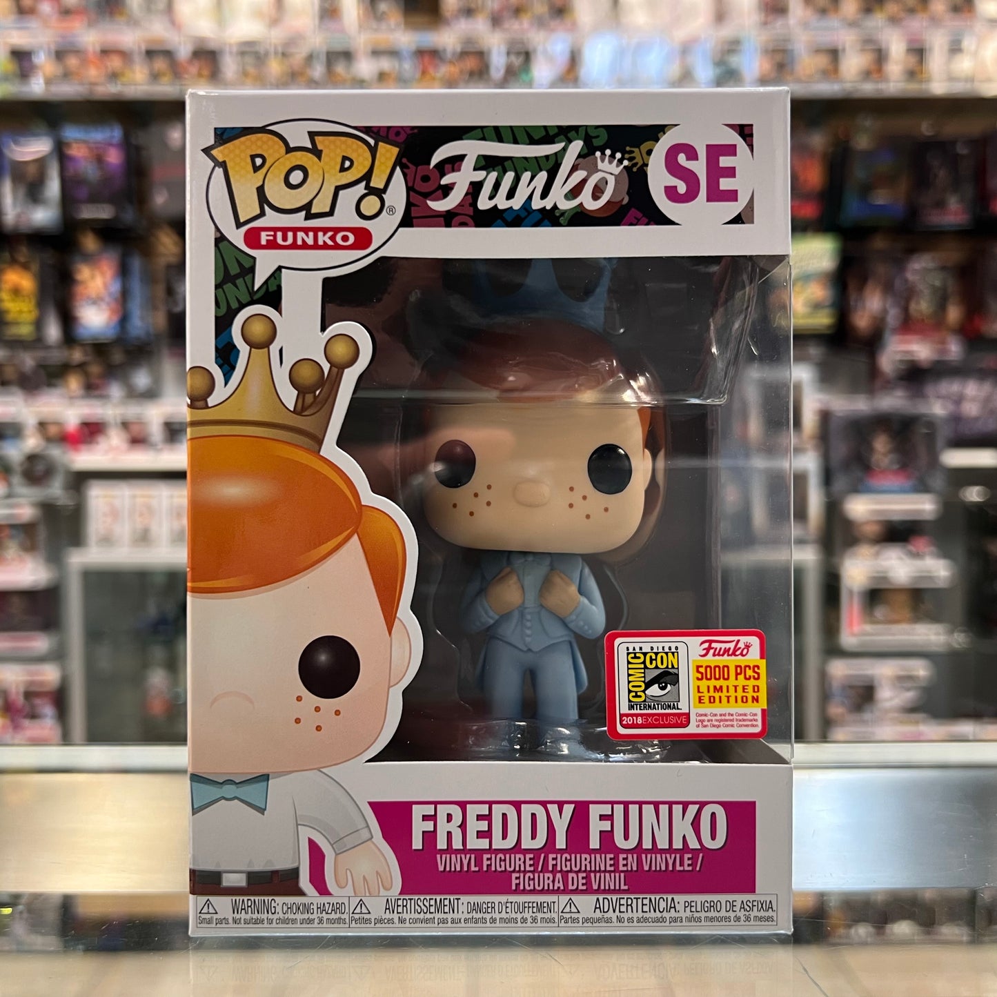 Funko Pop! - Freddy Funko - Dumb and Dumber - Harry - Blue Tuxedo - SE (SDCC 500pcs) Exclusive