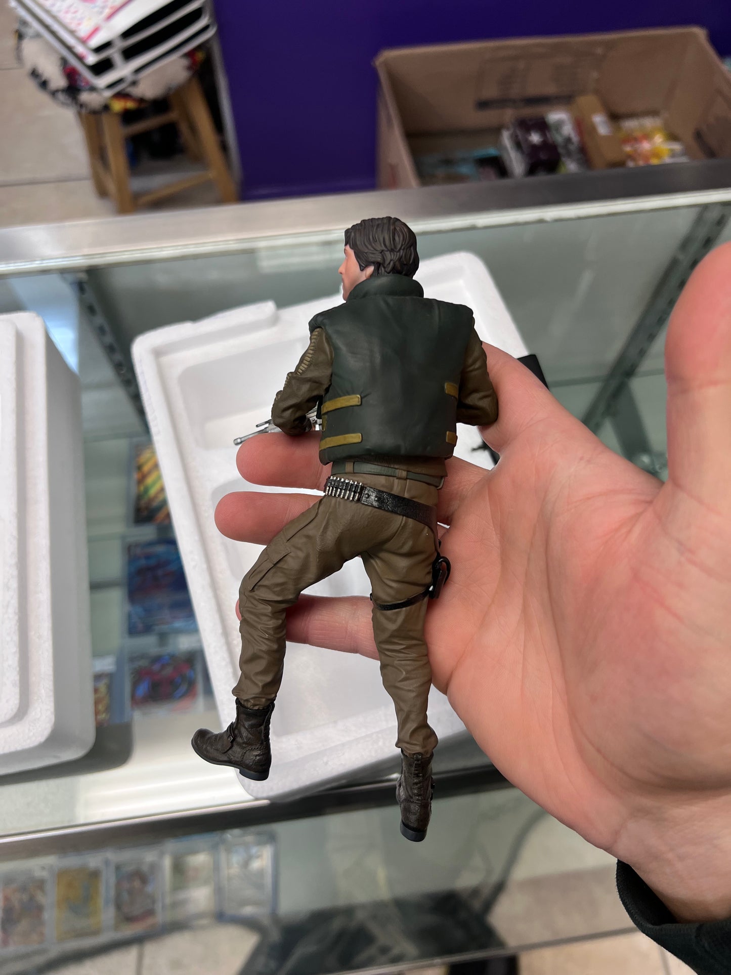 Star Wars - Cassian 1/10 Scale Polystone Statue - Iron Studios - (OPEN BOX)