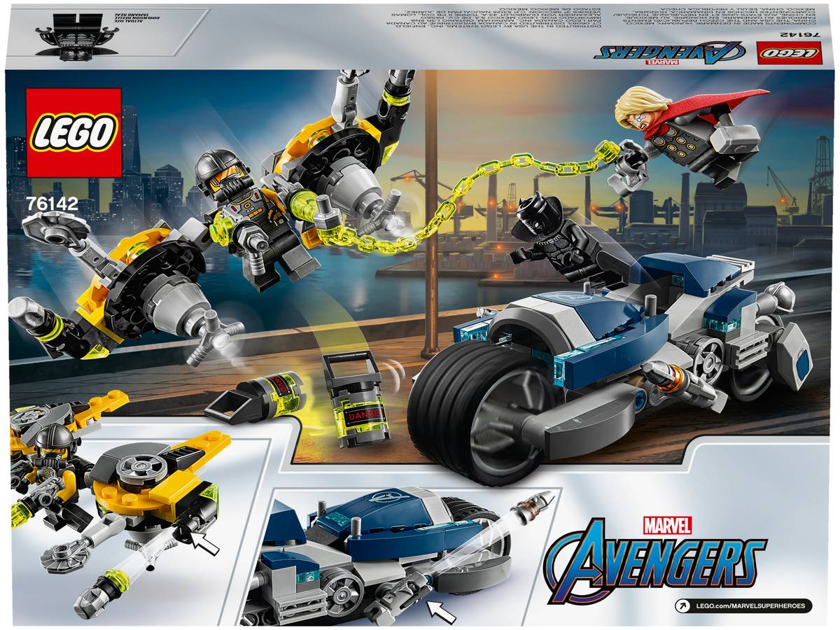 LEGO Marvel - Avengers Speeder Bike Attack - 76142 (RETIRED)