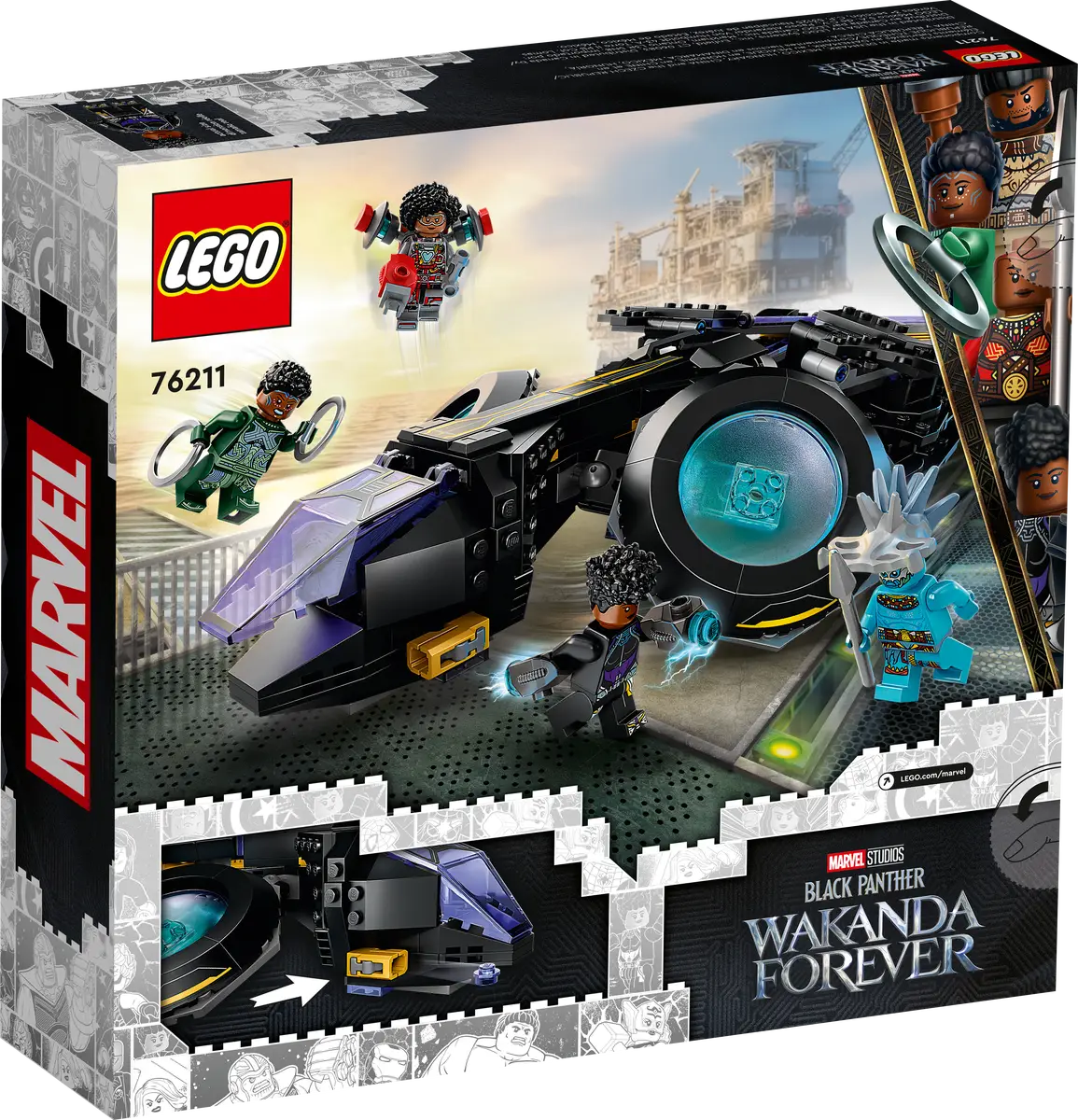 LEGO - Marvel -Black Panther - Shuri's Sunbird - 76211