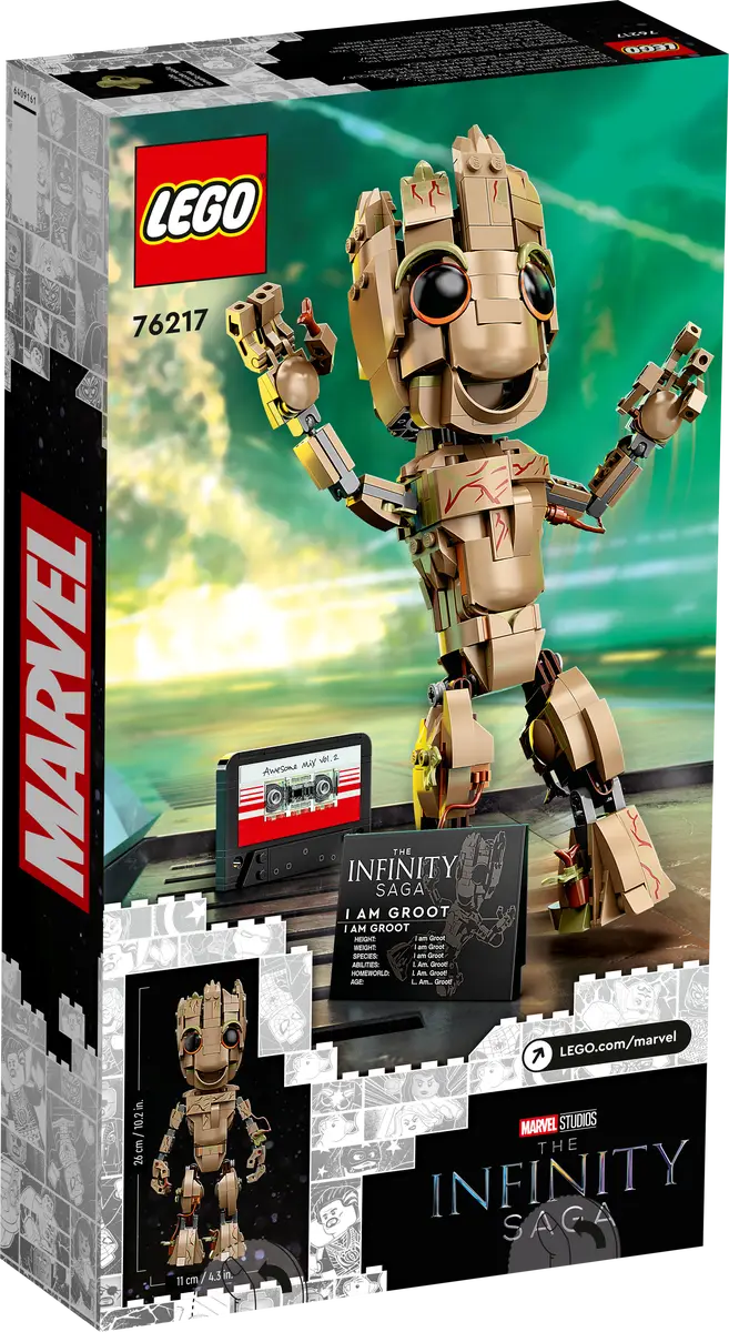 LEGO - Marvel - The Infinity Saga - I am Groot - 76217