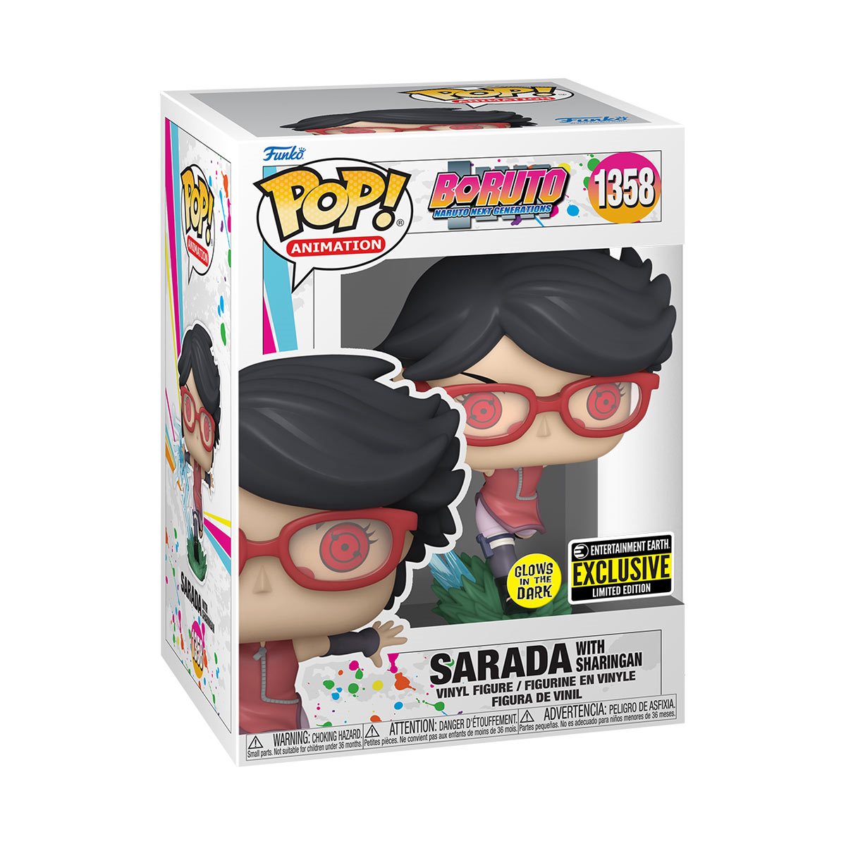 Funko Pop! Animation - Boruto - Sarada with Sharingan - EE Exclusive - 1358