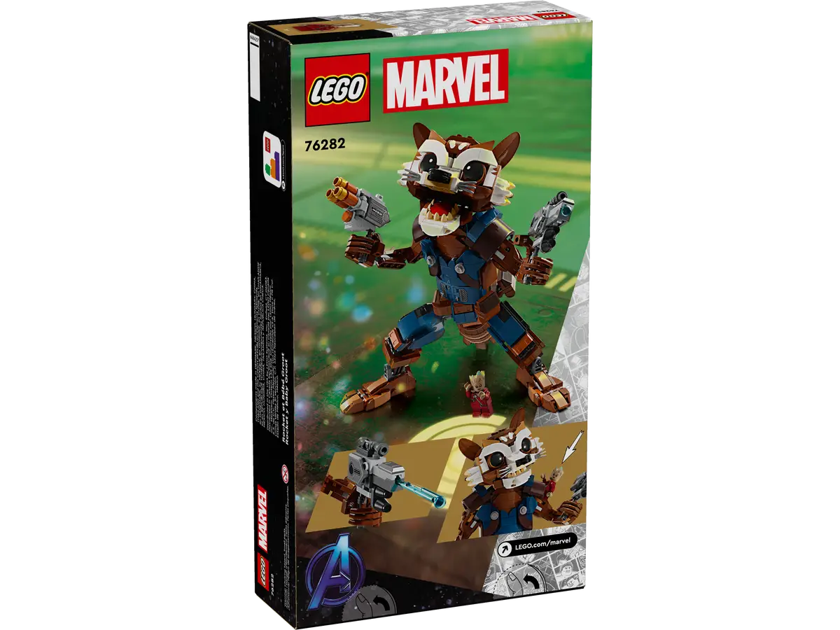 LEGO Marvel - Rocket & Baby Groot - 76282