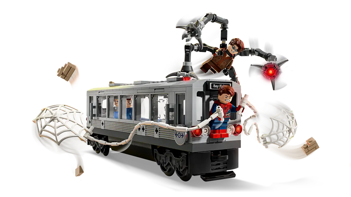 LEGO MARVEL - Spider-Man vs. Doc Ock Subway Train Scene - 76321