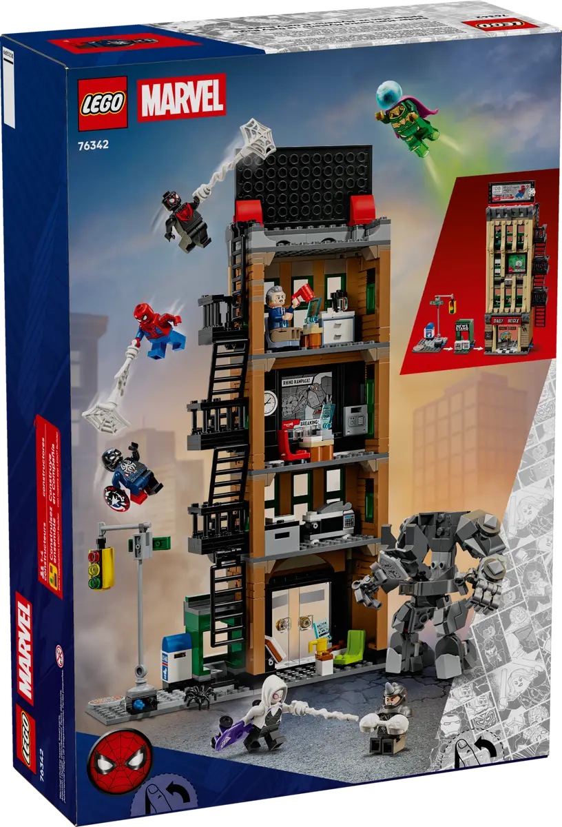 LEGO Marvel - Spider-Man vs. Mysterio: The Daily Bugle - 76342