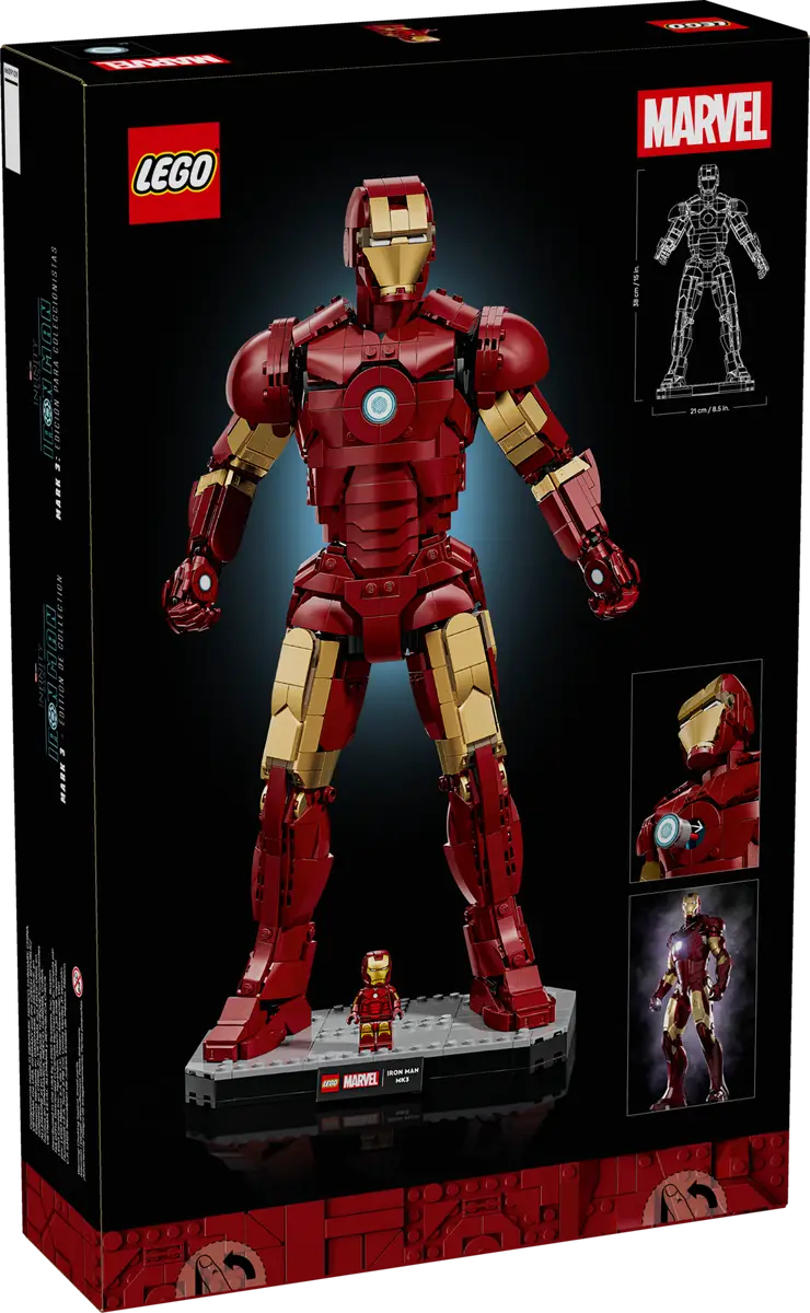 LEGO Marvel - Iron Man Mark 3 Collectors' Edition - 76344