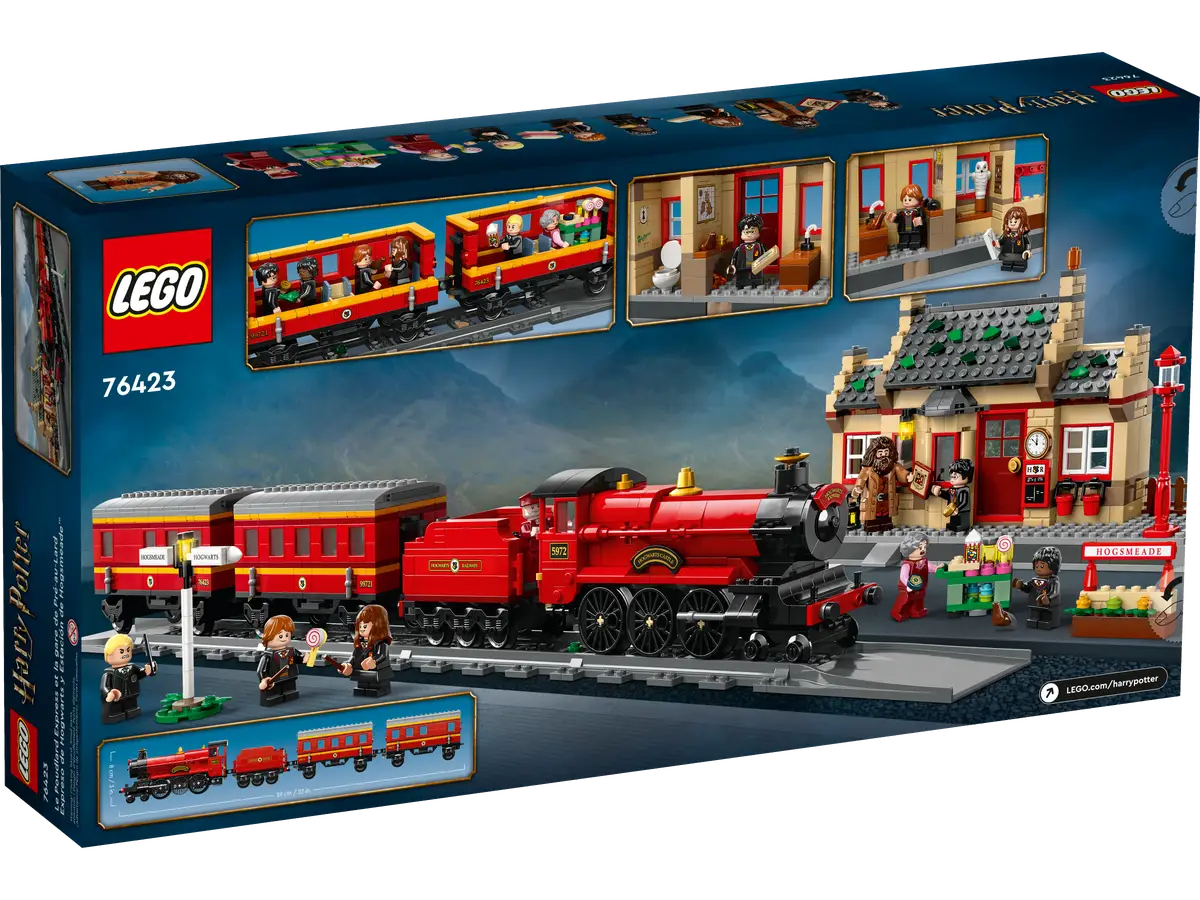 LEGO - Harry Potter - Hogwarts Express ™ Train Set with Hogsmeade Station™ - 76423
