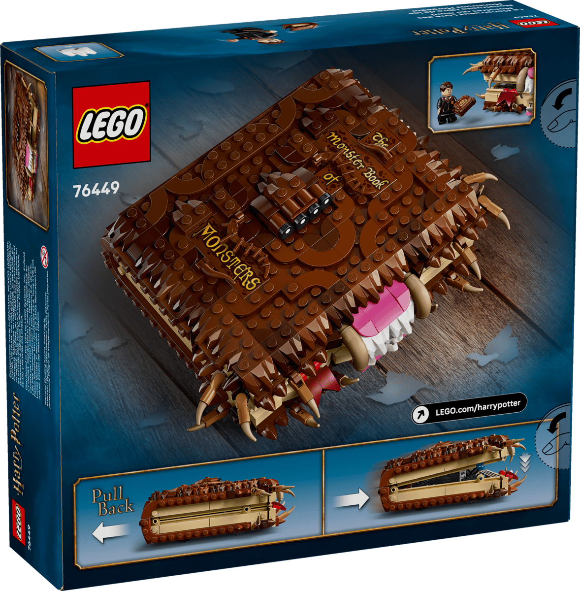 LEGO Harry Potter - Chomping Monster Book of Monsters - 76449