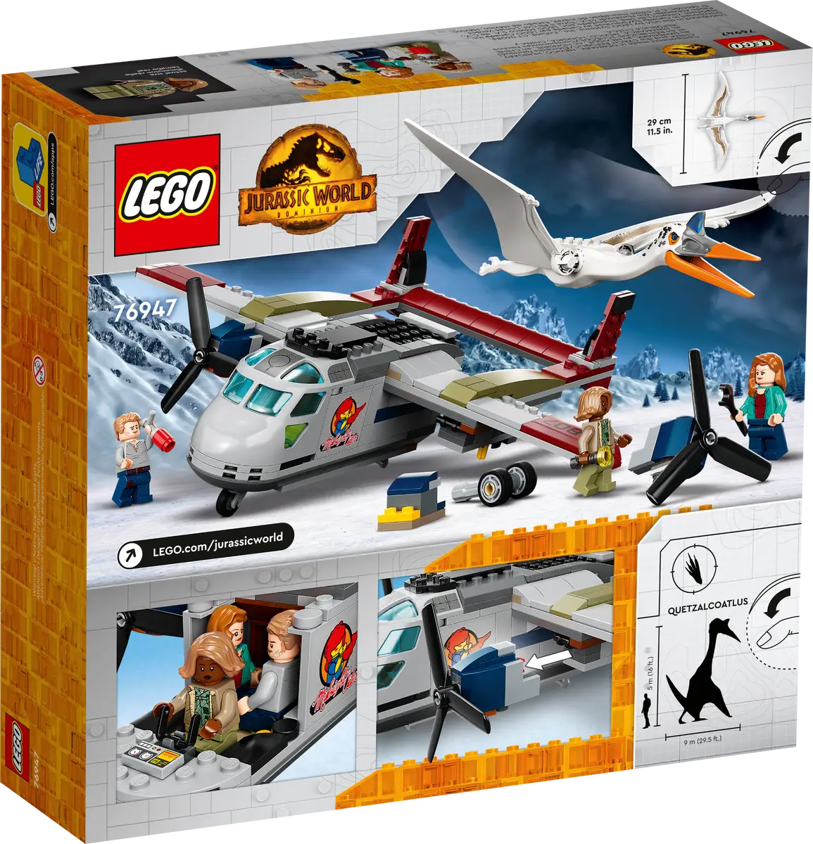 LEGO - Quetzalcoatlus Plane Ambush - 76947