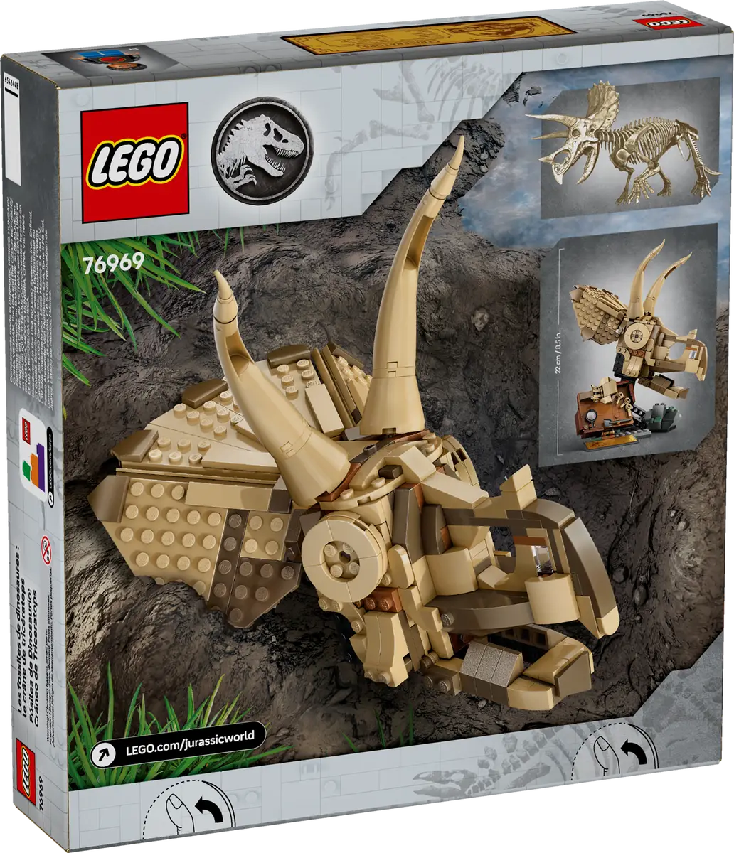 LEGO Jurassic World - Dinosaur Fossils: Triceratops Skull - 76969