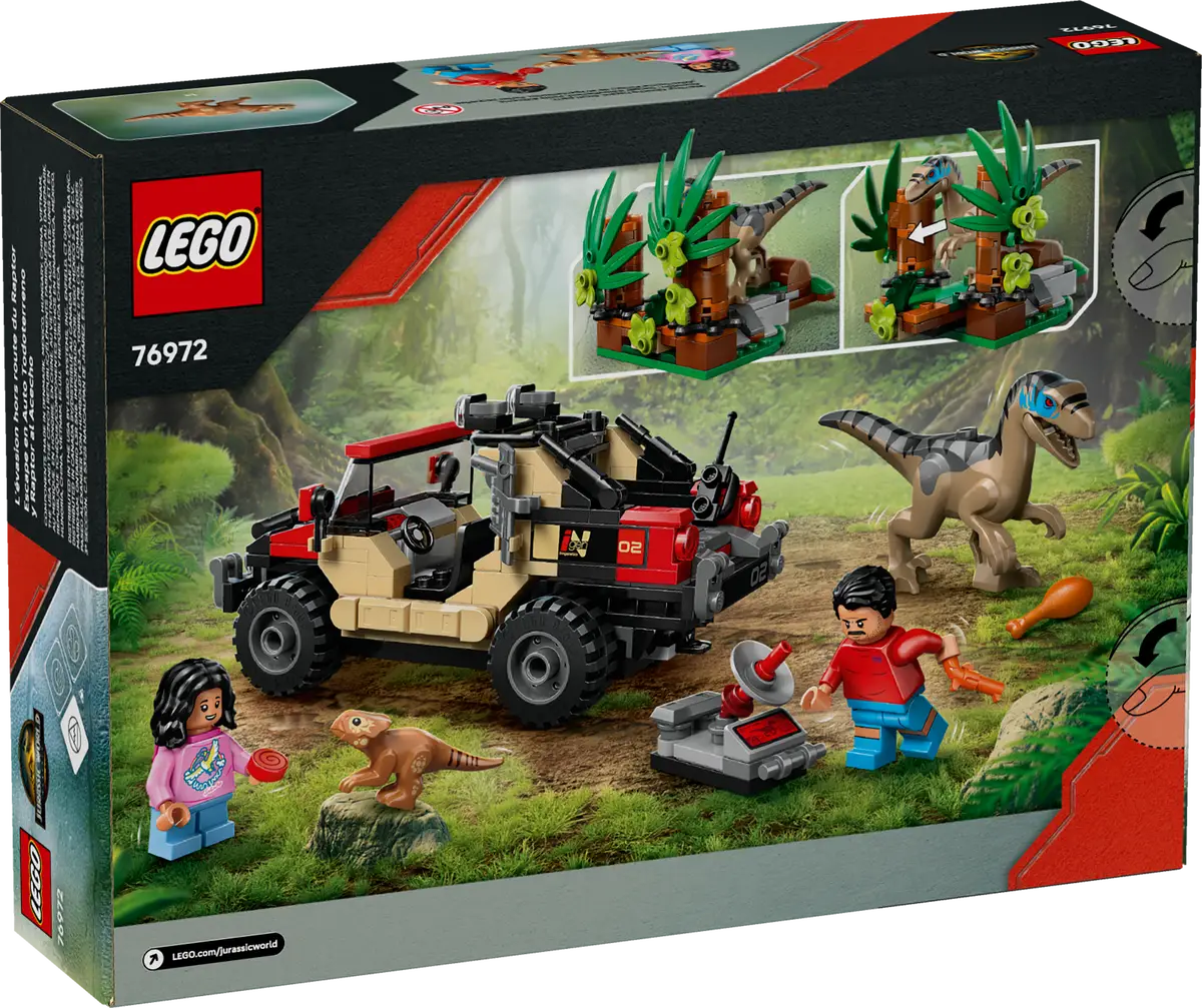 LEGO JURASSIC WORLD - Raptor Off-Road Escape - 76972