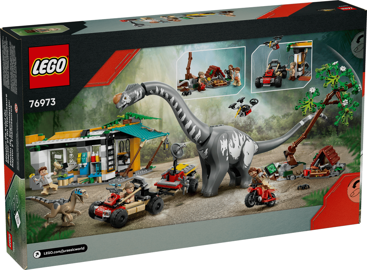 LEGO Jurassic World - Raptor & Titanosaurus Tracking Mission - 76973