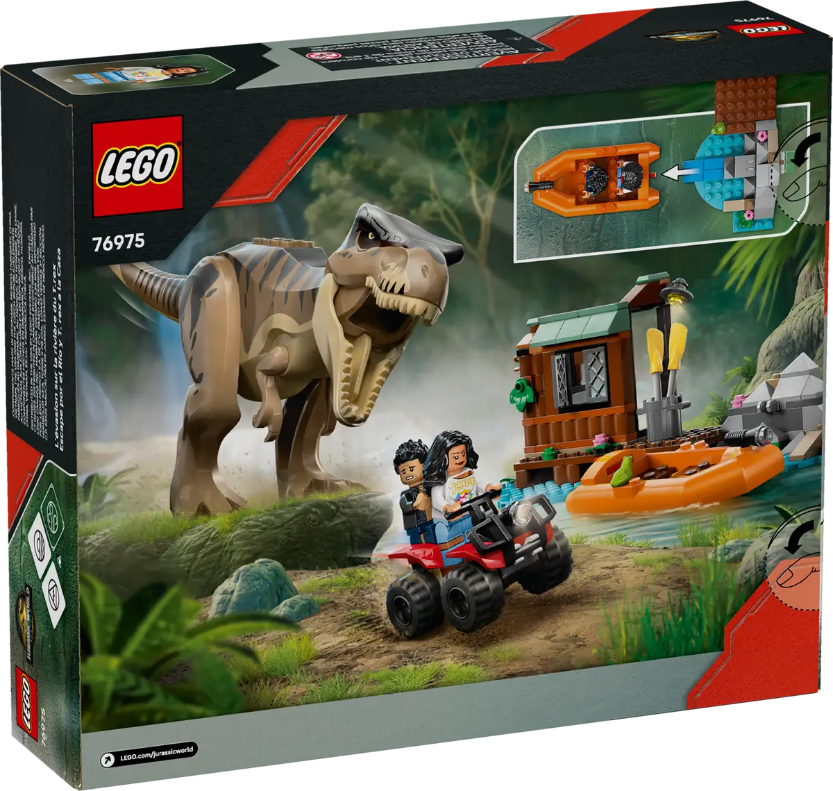 LEGO JURASSIC WORLD - T. rex River Escape - 76975