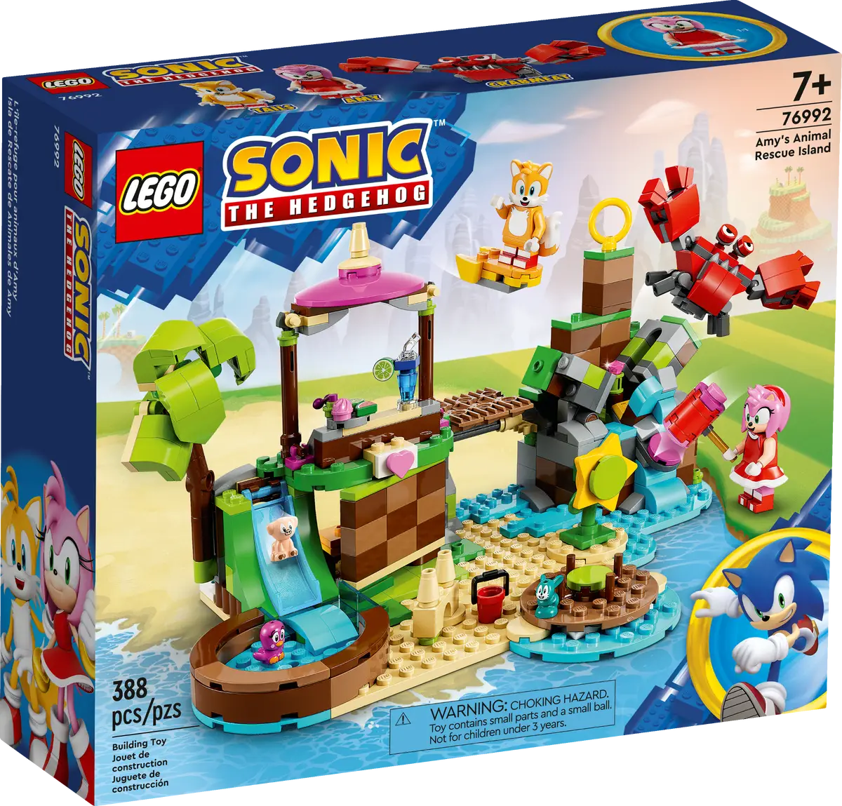 LEGO - Sonic The Hedgehog - Amy's Animal Rescue Island - 76992