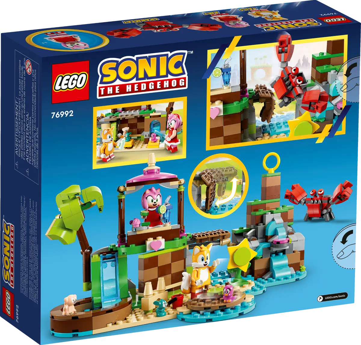 LEGO - Sonic The Hedgehog - Amy's Animal Rescue Island - 76992
