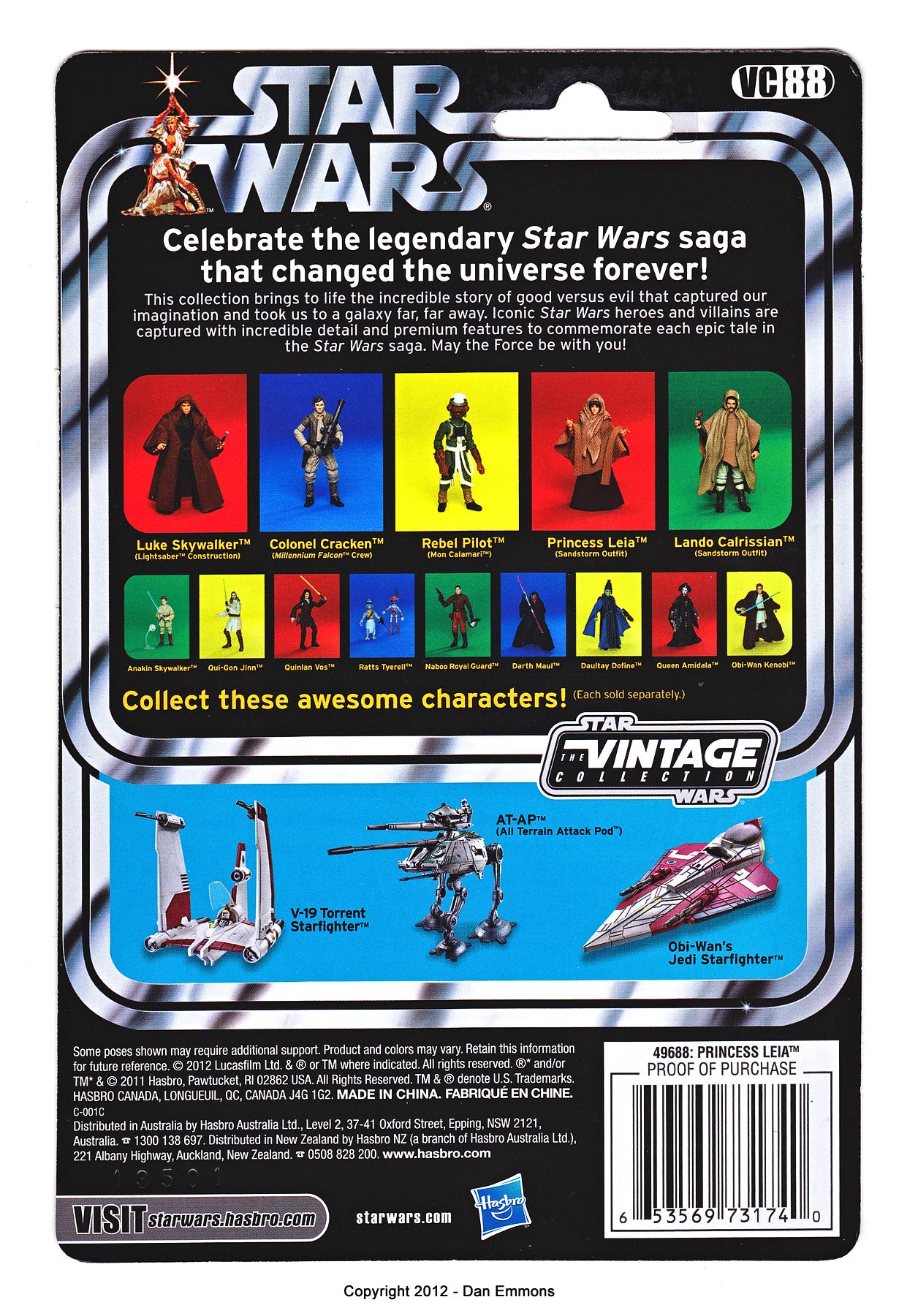 Star Wars The Vintage Collection - Princess Leia (Sandstorm Outfit) VC88 - 3.75" Action Figure