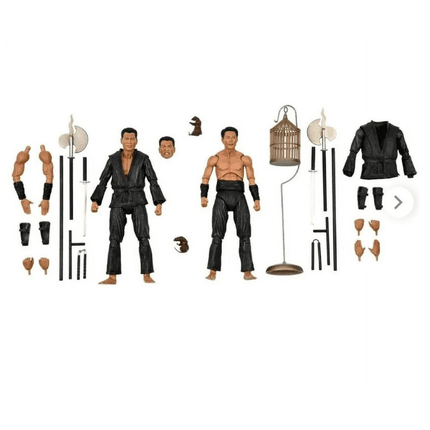 NECA - Teenage Mutant Ninja Turtles - Oroku Saki & Hamato Yoshi - 2 pack (Shadow Warriors)