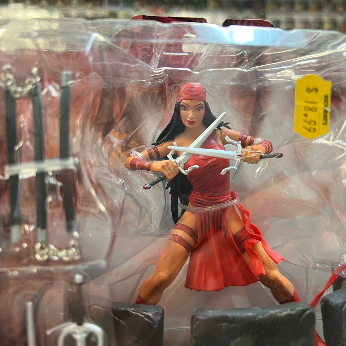 Marvel Select - Elektra - Special Collector Edition Action Figure with Base - 2002