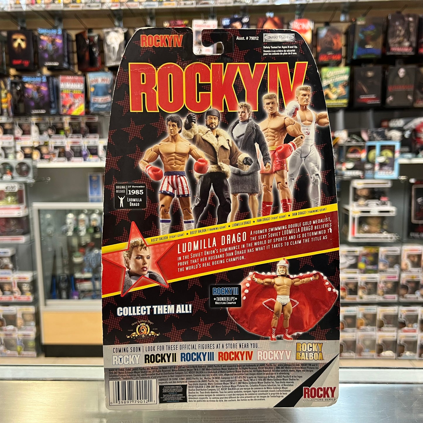 Rocky IV - Ludmilla Drago - (Rocky Collector Series) - 2007 (DAMAGED BOX!)