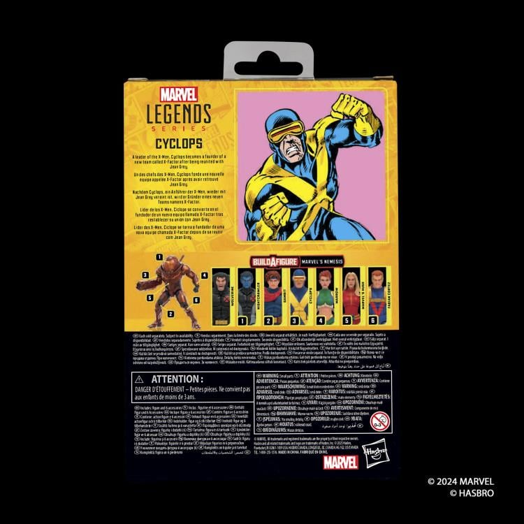 Marvel Legends - X-Men -Cyclops (X-Factor)- Marvel's Nemesis Wave