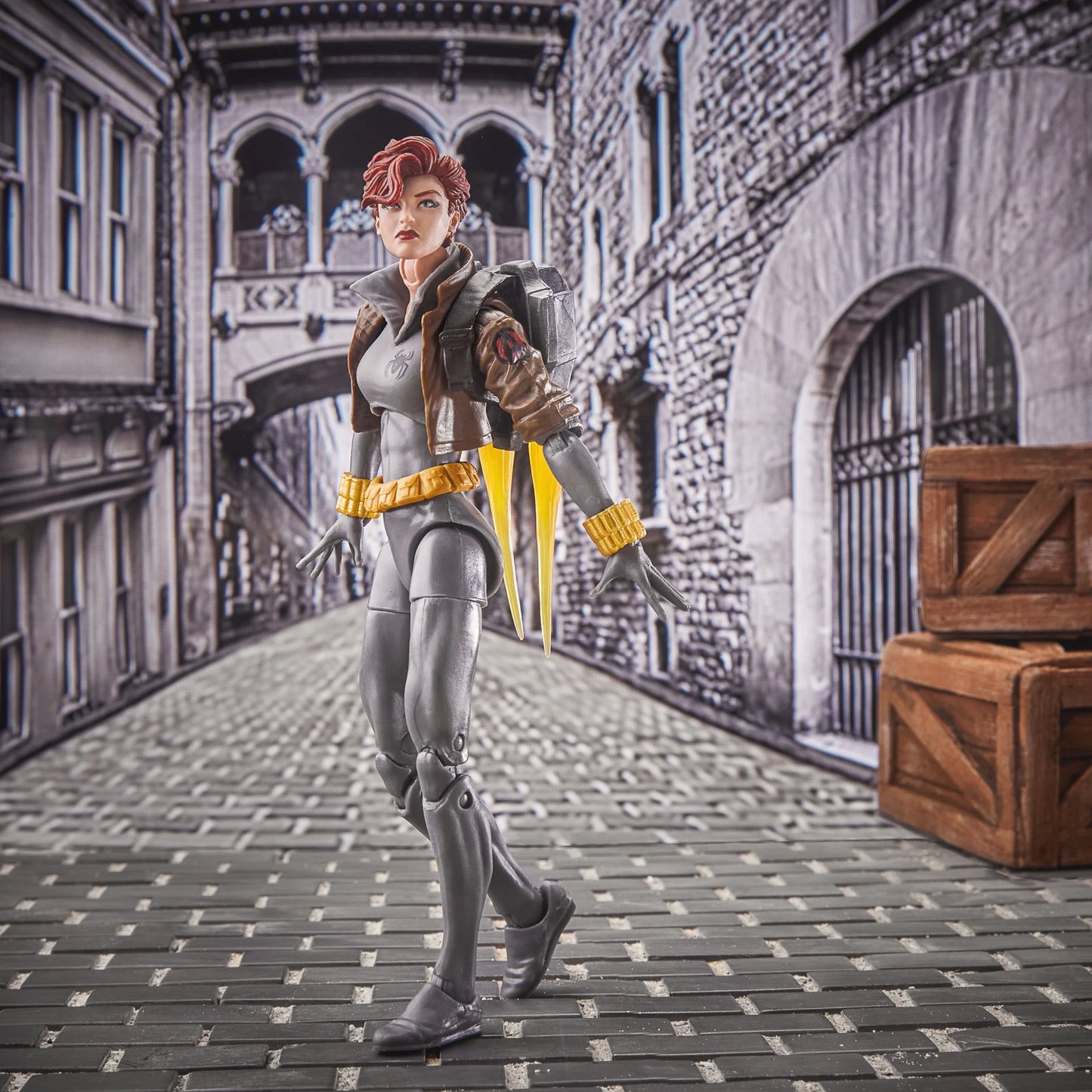 Marvel Legends - Black Widow (Grey Suit) Walmart Exclusive
