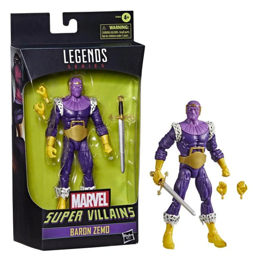 Marvel Legends - Super Villains - Baron Zemo Action Figure