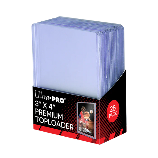 Ultra Pro - 3"x4" Premium Toploader (25ct)
