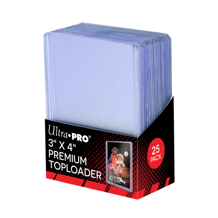 Ultra Pro - 3"x4" Premium Toploader (25ct)