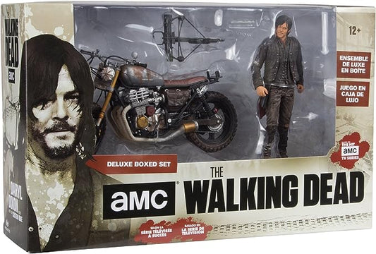 McFarlane Toys The Walking Dead TV Daryl Dixon with Custom Bike Deluxe Box Set