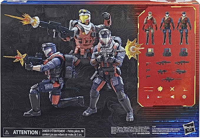 G.I. Joe Classified Series Cobra Viper Officer & Vipers Figures - 47