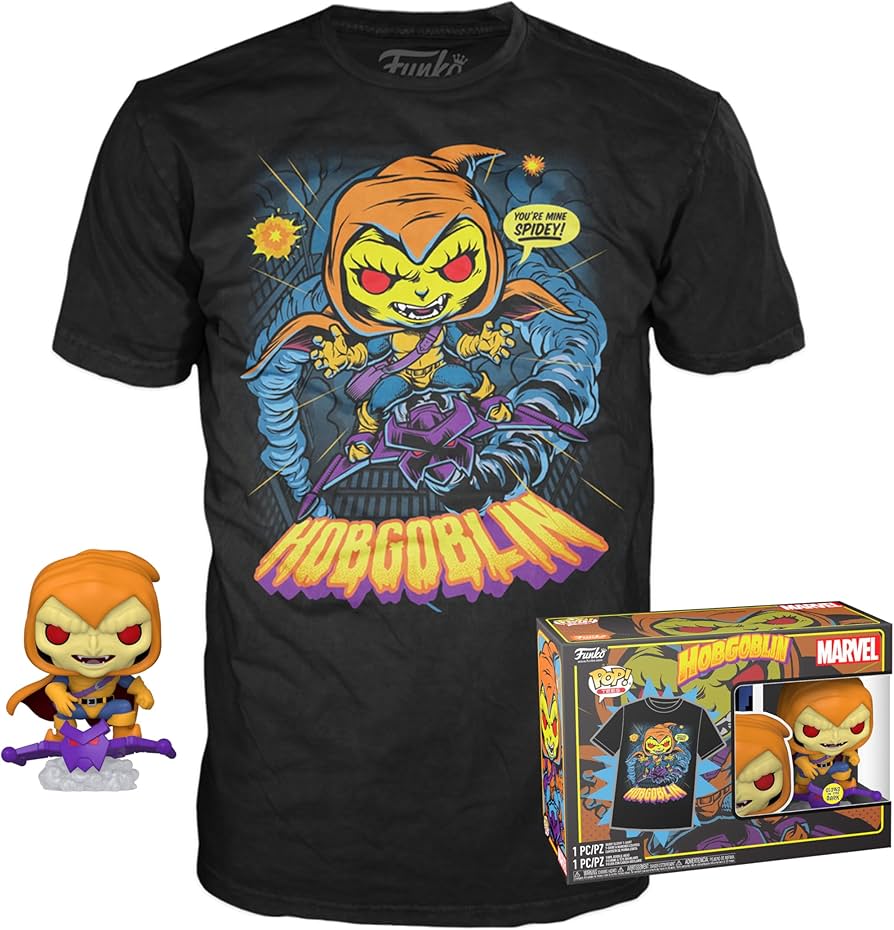 Funko Pop! Tees Marvel Hobgoblin Pop! & Tee - Size Large (L)