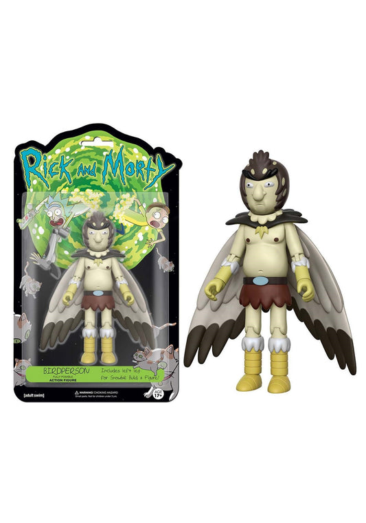 Rick and Morty - Birdperson - Action Figure - Snowball in Mech Suit Build a Figure Wave - 2017 - Funko