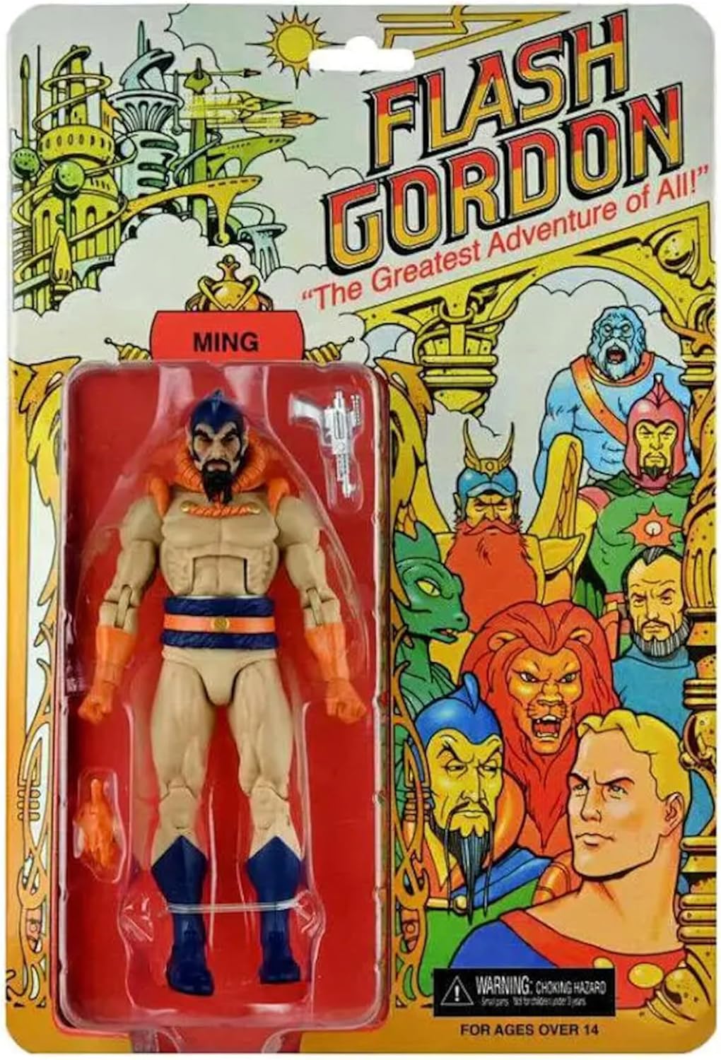 Flash Gordon The Greatest Adventure Of All NECA - Flash Gordon "The Greatest Adventure of All!" - Ming (Classic
