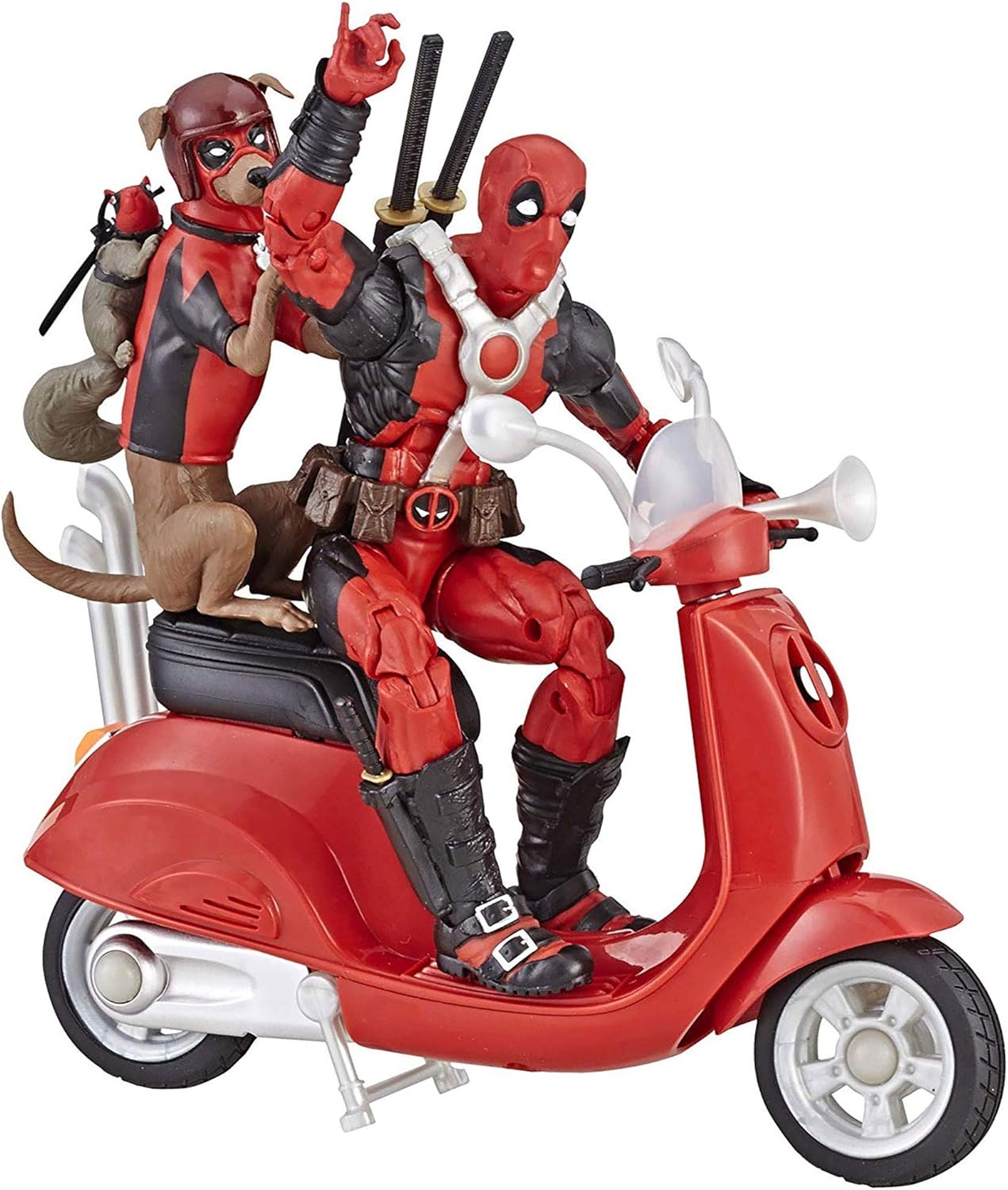 Marvel Legends Ultimate Deadpool Corps 6-Inch Action Figures with Scooter