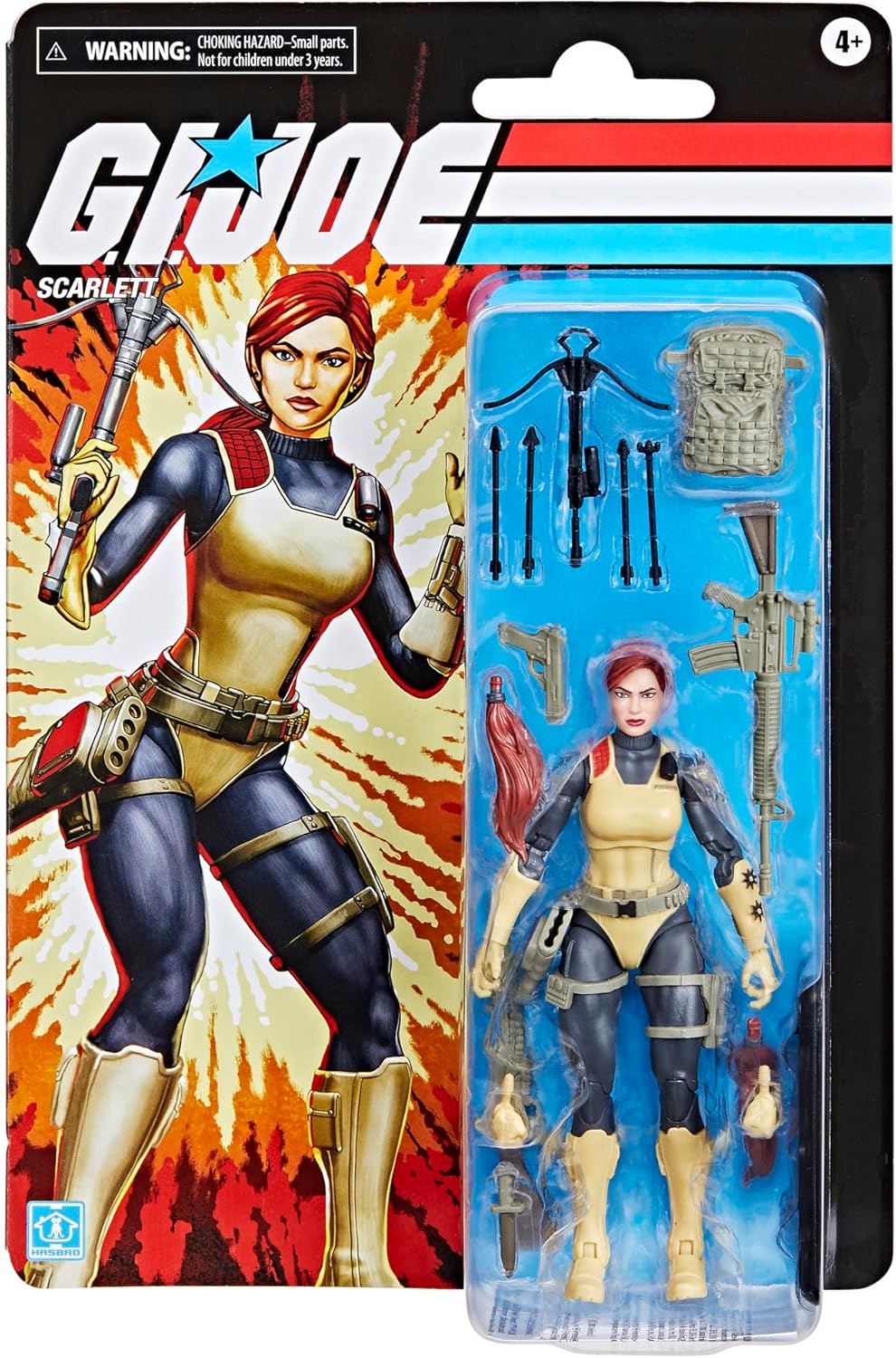 G.I. Joe Classified Retro Series - Scarlett - 6in Figure