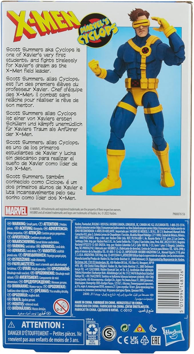 Marvel Legends - X-MEN Marvel's Cyclops (VHS) OPEN BOX