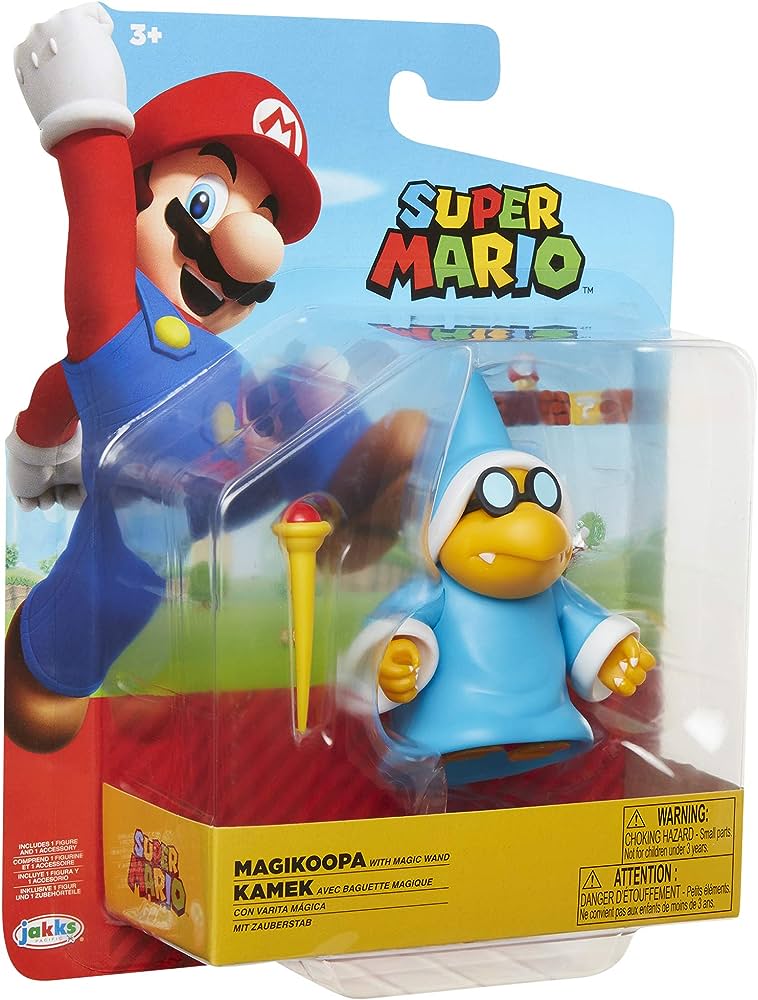 Jakks Pacific - Super Mario - Magikoopa with Magic Wand