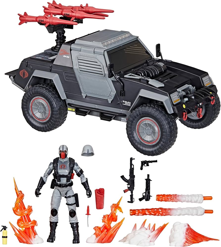 G.I. Joe Classified Series - Cobra Night Attack 4WD Stinger & Driver - 120