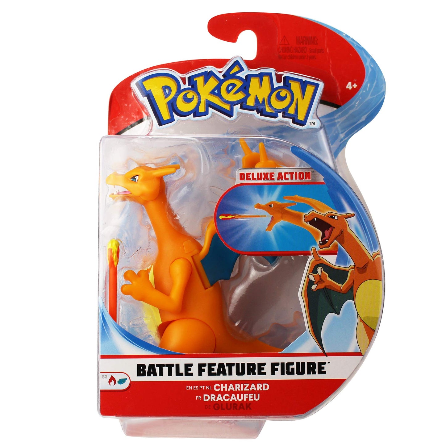 Pokemon Battle Feature Figure - Charizard (4.5in)