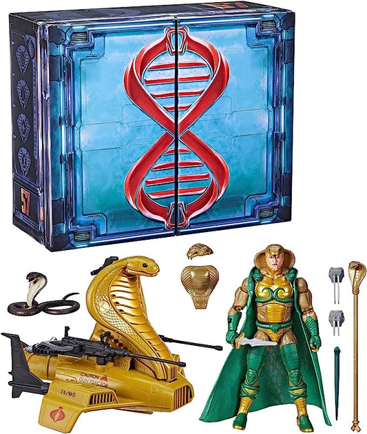 G. I. JOE Classified 6 Inch Action Figure Exclusive-Serpentor & Air Chariot