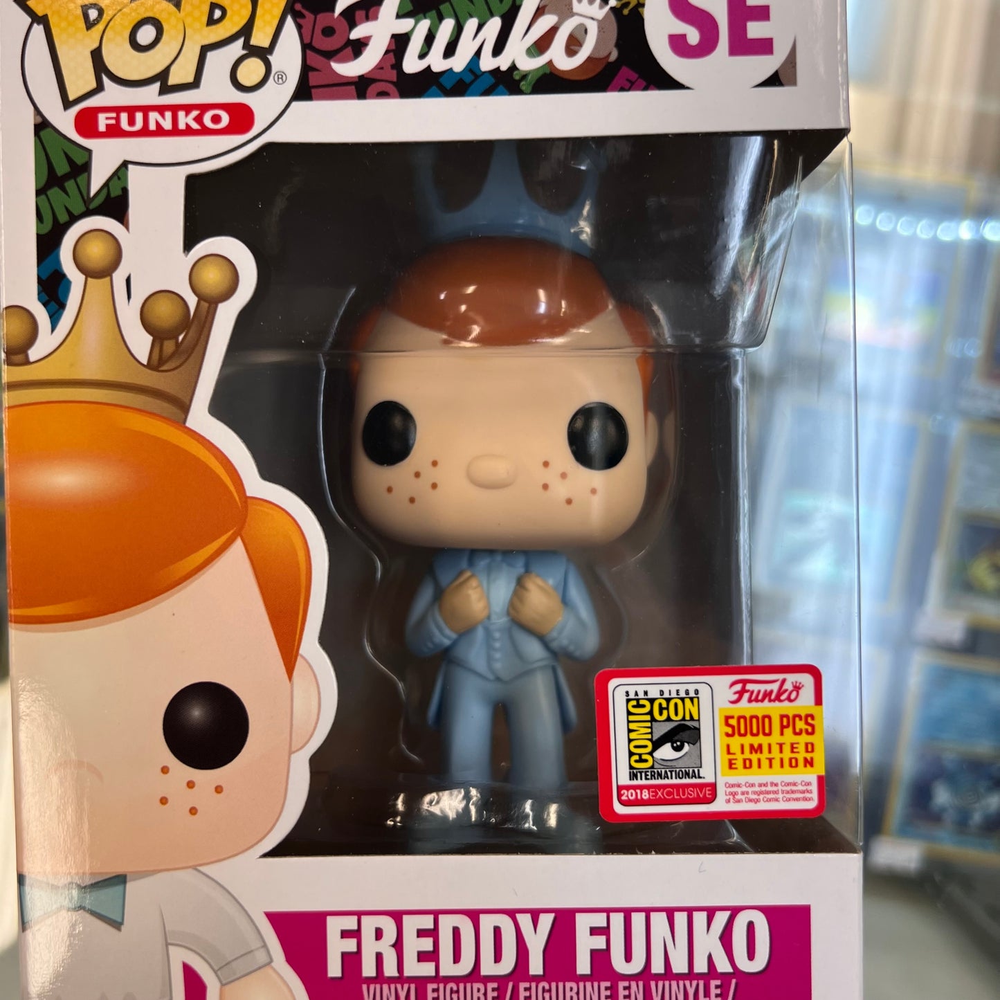 Funko Pop! - Freddy Funko - Dumb and Dumber - Harry - Blue Tuxedo - SE (SDCC 500pcs) Exclusive