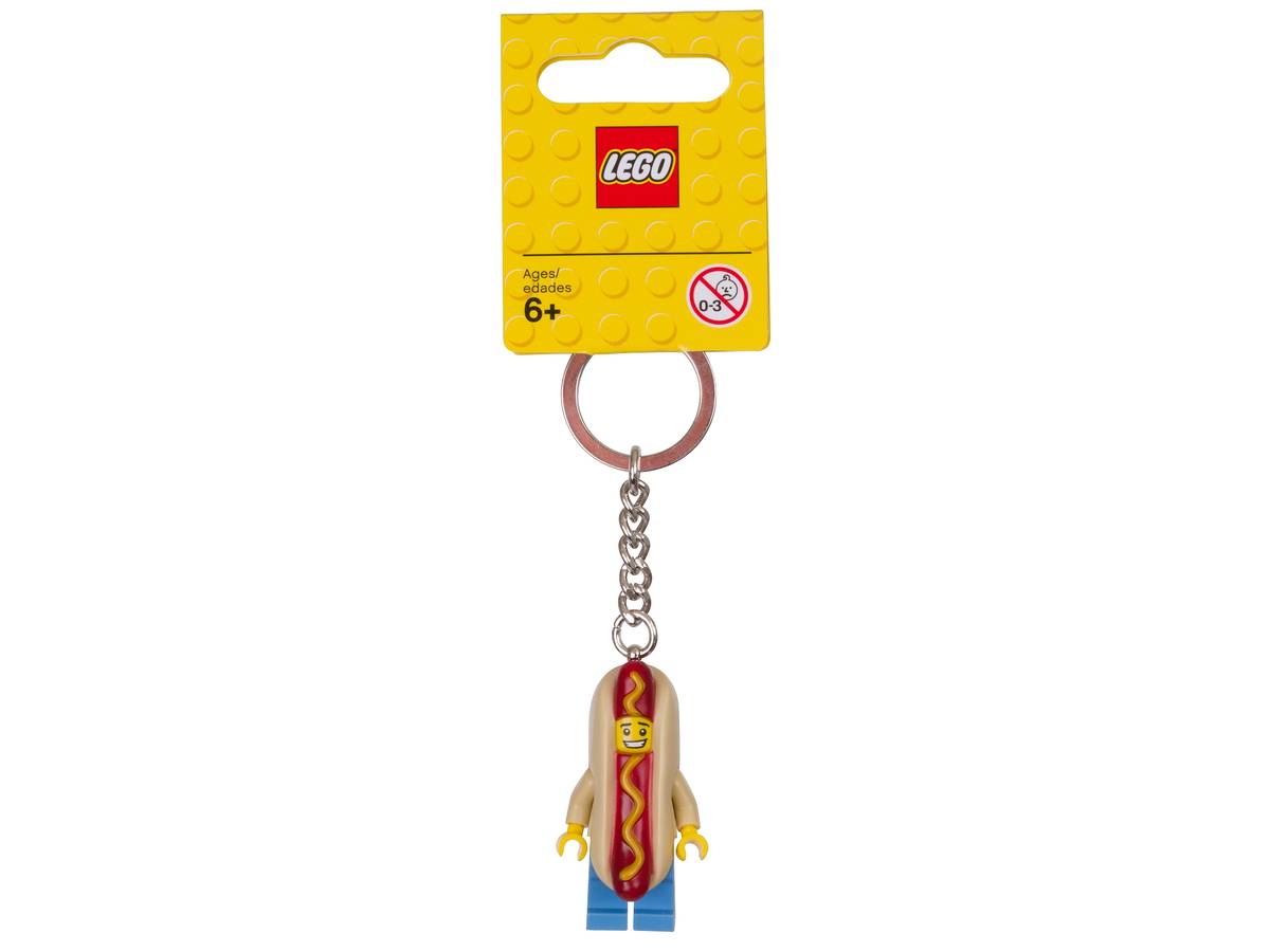 LEGO® Hot Dog Guy Key Chain