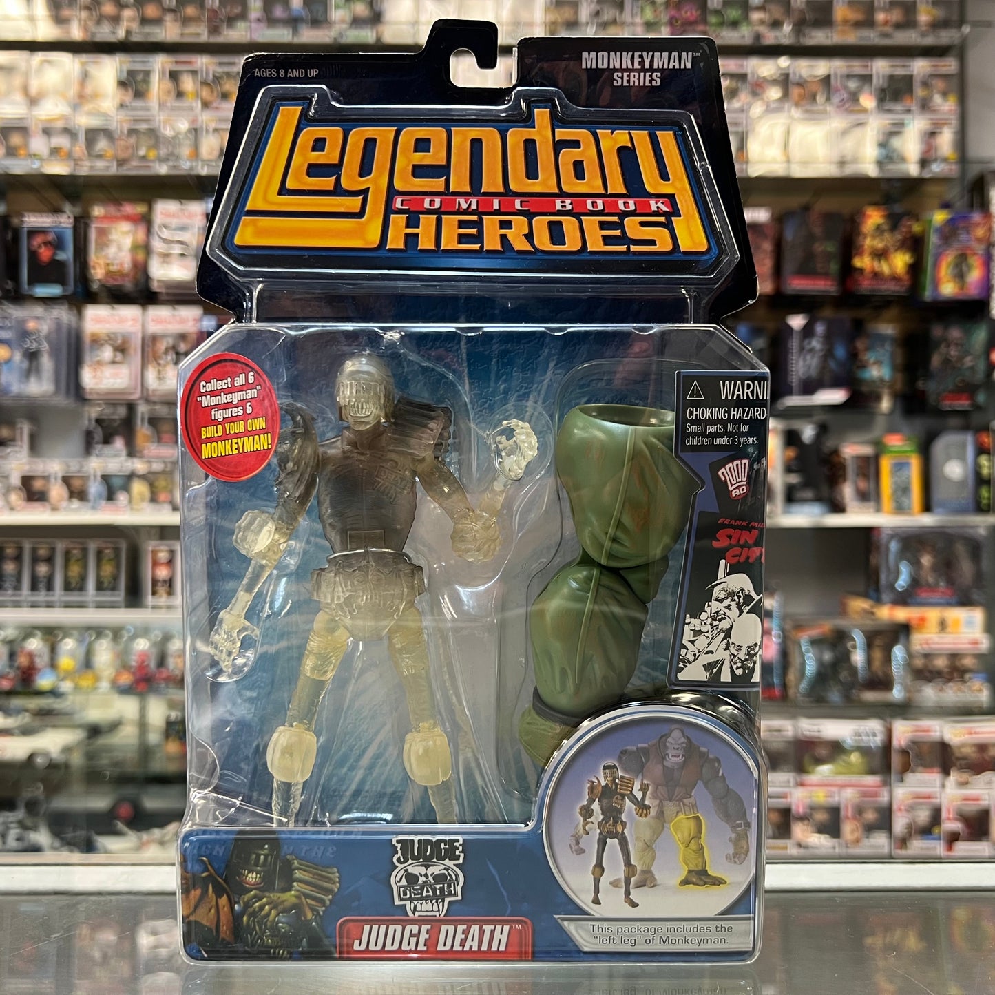 Legendary Comic Book Heroes - Judge Death - Monkeyman Series (2007) - Action Figure