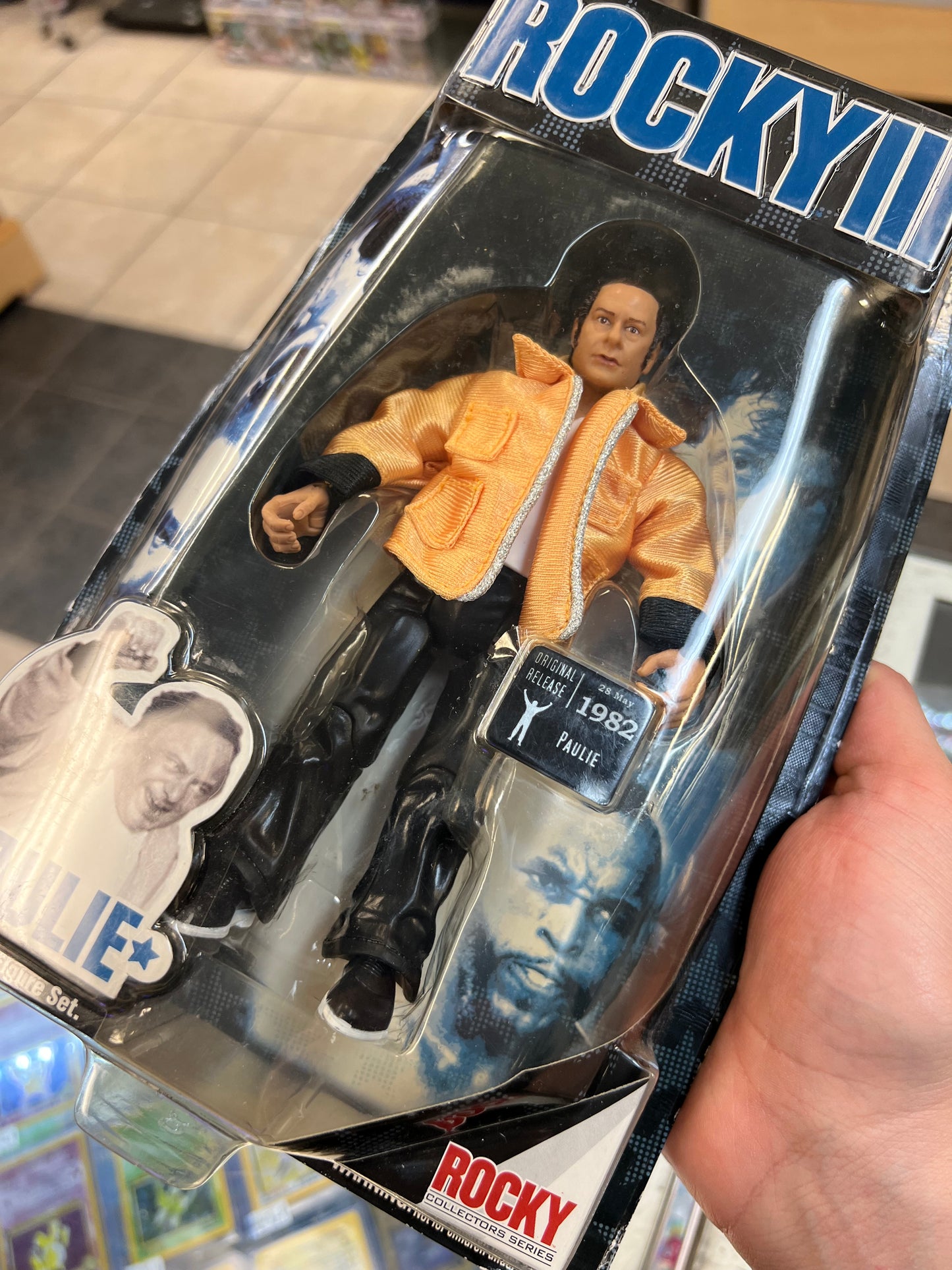 Rocky III - Paulie - Ringside Gear - (Rocky Collector Series) - 2006 - yellow box