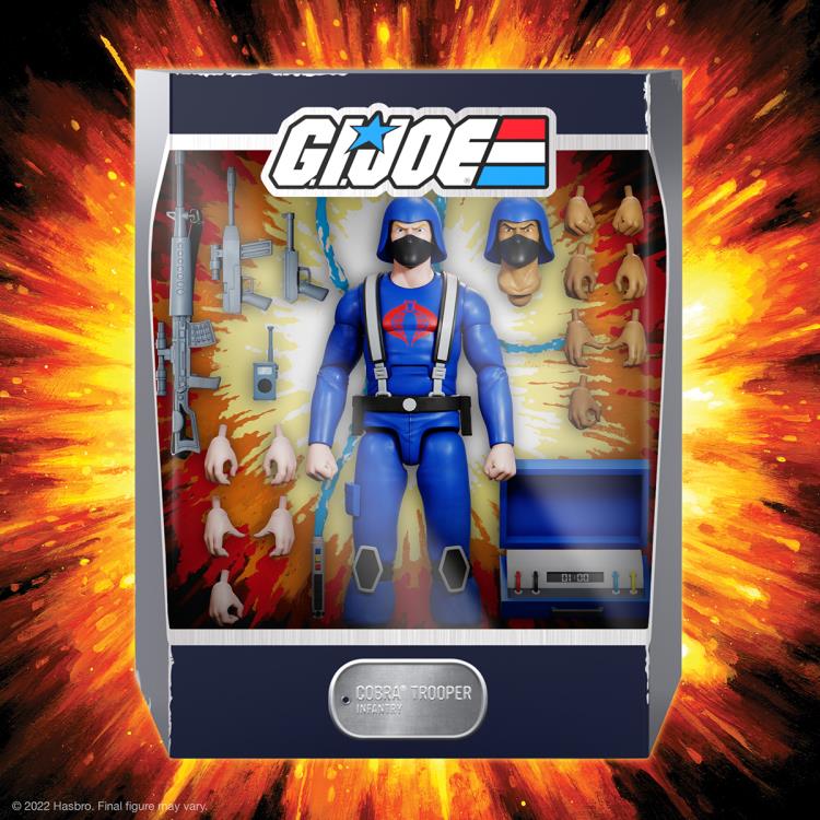 SUPER7 - G.I. Joe Ultimates - Cobra Trooper (Infantry) - Action Figure - Without Shipper